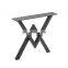 Great Appearance 406mm Height Iron Metal Dining Table Legs For Home