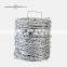 High quality barbed wire 500 meters razor barbed wire machine barb wire