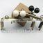 Big candy kiss lock bronze color metal purse frame for sew-in purse