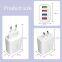 2022 Wholesale portable travel usb cell phone travel adapter usb 5v 2.4a 4 port usb travel charger