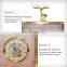 Home Decor Elk Agate Square Desk Table Clock