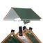 4x3m 3x3m Awning Waterproof Tarp Tent Shade Ultralight Garden Canopy Sunshade Outdoor Camping Hammock Rain Fly Beach Sun Shelter