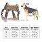 Outdoor Training Big Dog Harness Adjustable Non Pull Tactical Vest Military Dog Harness Tactical Military Dog Harness Vest