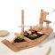 Amazon Hot Sale 100% Natural Eco-friendly Healthy Bamboo Sushi Bridge