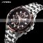 Sinobi Creative Chronograph Watch For Men Stainless Steel Band Watch Stopper Wristwatch S9720G
