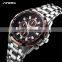 Sinobi Cool Chronograph Watch For Man Full Steel Band Wristwatch China Supplier Original Designer Reloj S9720G