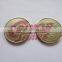 Competitive price durable drink silver color brass token