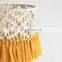 High Quality Macrame Tassel Chandelier Boho Ceiling light Handmade High Quality