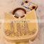 Hot Sale Hand Painted Seagrass Handbag, Natural Beach Bag Party, Round Straw Summer basket Vietnam Supplier