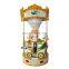mini fairground rides 3 seats small carousel for sale