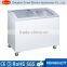 160L Curved Glass Door Mini Display Freezer With ETL