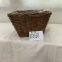 Sturdy And Practical Rustic Willow Baskets Rectangular Shape