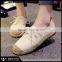 Newest Wholesale Leather Espadrille Sneaker
