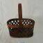 Wholesale  Square Shaped wood Chip Basket For flower Garden Basket