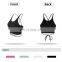 Women Strappy Hollow Backless Sports Shockproof Bras Custom High Quality Sling Yoga Tank Tops