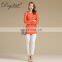 Mid-Age Women's 100% Cashmere Long Sweater Winter O-Neck Chinese Style Anti-Wrinkle Anti-Shrink Solid OEM Service Available