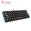 Factory directly sale TWOLF T61 Mechanical Gaming Keyboard Computer Gamer 61keys RGB Backlit Wired Keyboards For Laptop gamer