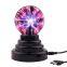 Novelty Magic Plasma Ball LED Light 3 Inch Christmas Gift Glass electrostatic ion ball Lamp Table decorative Night Lights