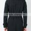 OEM celebrity fashion mens black winter trench coat