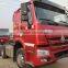 used good condition dump truck Headstock Howo 25T for cheap sale in shanghai yard