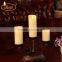 Home decoration Battery Operated Moving flame Flickering led Candle