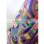 Colorful Tassels Printed Women Lady Daily Holiday Travelling Pashmina Shawl