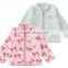 cute Japanese wholesale high quality product infant winter jackets baby child clothes kid toddler clothing garment with ribbon