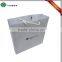 Custom Black Logo Embossed Cardboard White jewelry box with bag