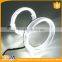 Hot product multi-color 5w 12V H4 spot beam universal cars led angel eyes headlights