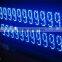 Single color led pamel P10 outdoor led display single red blue white yellow