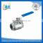 casting stainless steel 2 pc ball valve 1000 wog 304
