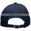 Flat embroidered cute mini navy kids baseball cap custom