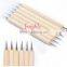wooden nail dotting /dotting tool nails