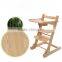 EU Market Popular Type Wooden High Chair for Baby Sitting