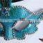 Peacock Feather Mask And Cock Feather Mask With Crystal Diamond For Masquerade Mask Feather