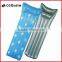 inflatable air mattress red color and logo printed for adults