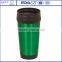 2015 Insulated Plastic Travel Mug With Stainless Steel Outer