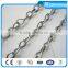 3mm steel galvanized single jack chain