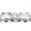 Bracelet Natural Blue Sapphire 925 Sterling Silver Antique Men Women Hot Sapphire Hand Bracelet