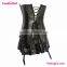 2016 Wholesale Leather Overbust Asian Sexy Lingerie Corset