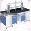 China lab sink table with solid brass faucet, lab sink table