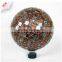 Garden mosaic open glass ball pendant lights