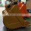 excavator heavy duty bucket with chromium bucket pins