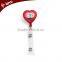 transparent retractable badge reel badge holder