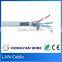 SFTP Cat6 Full Copper Lan Cable, 4pair 23AWG HDPE Insulation cat6 cable