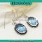 Hermosa Jewelry Trendy Blue Topaz 925 Sterling Silver Jewelry Sets For Woman Fashion Accessory 2015                        
                                                Quality Choice