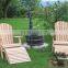 Acacia & Eucalyptus Solid wood Outdoor / Garden Furniture Set - Adirondack chair