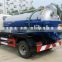 3000L vacuum sewage suction truck,vacuum sewer cleaner truck for sale