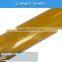 CARLIKE Popular Matt Candy Yellow Color Self Adhesive Paper Auto Body Decoration Accessories