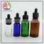 trade assurance 2015 Hot sale 30ml glass dropper bottle for essential oil,cobalt blue glass jars